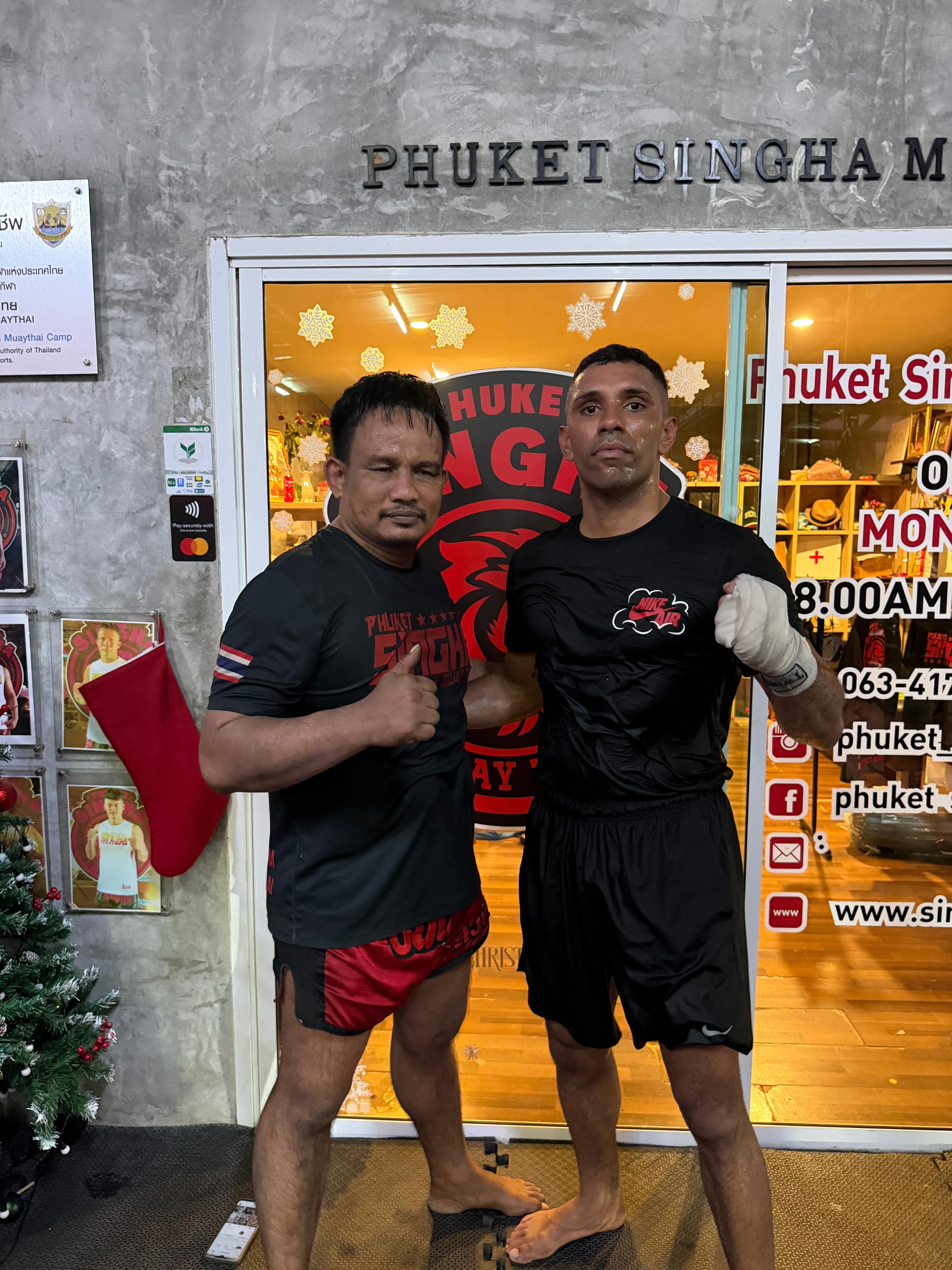 Clauber at Phuket Singha Muay Thai