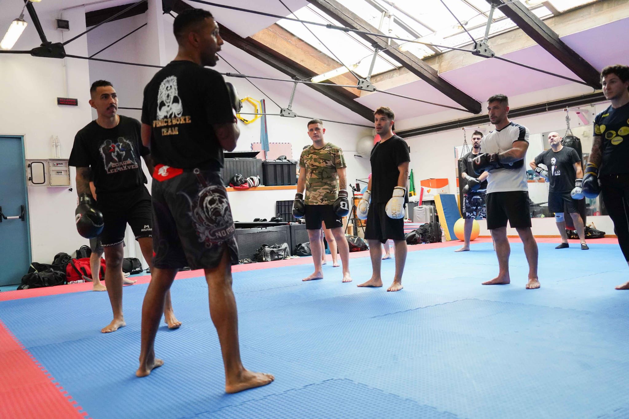 Venice Boxing Team allenamento di gruppo